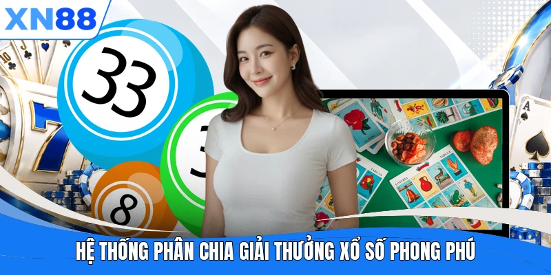 Hệ thống phân chia giải thưởng xổ số phong phú Hệ thống phân chia giải thưởng xổ số phong phú