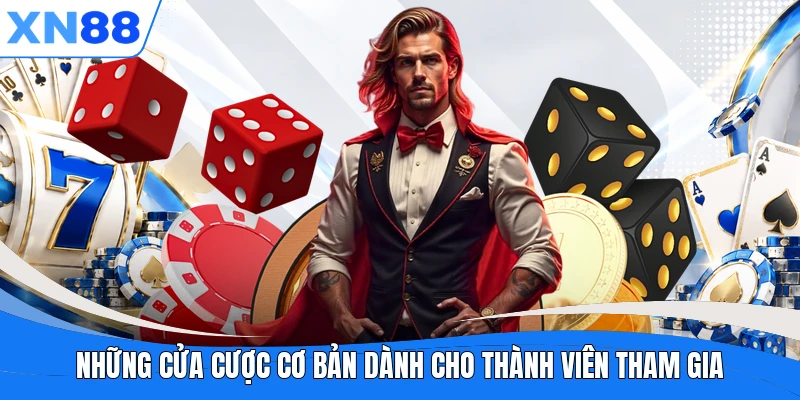 Những cửa cược cơ bản dành cho thành viên tham gia