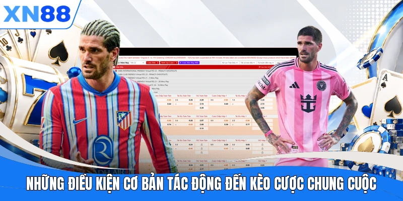 Những điều kiện cơ bản tác động đến kèo cược chung cuộc